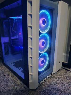 CORSAIR Crystal 680X RGB Computer Case - White | eBay