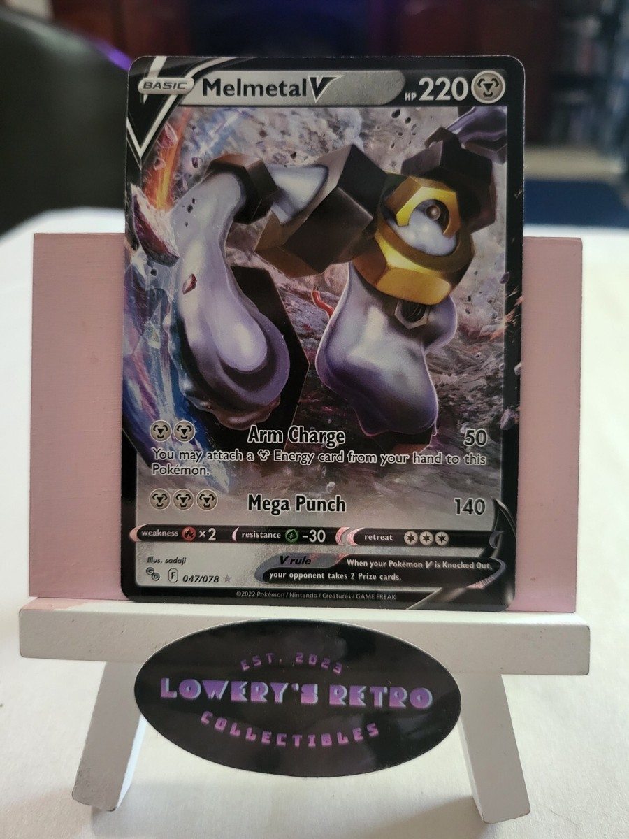 melmetal v pokemon go card price 2021 Full Art Vmax 048 PSA 10 Gem Mint type Pokmon Melmetal V 075/078 Pokmon GO