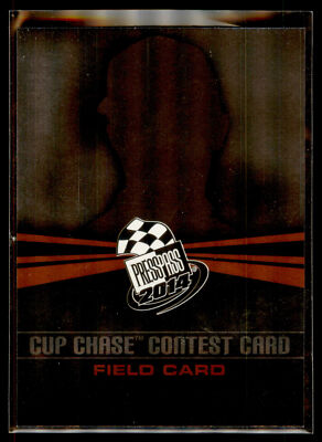 2014 Press Pass Racing NASCAR Cup Chase Contest Card #CC16 Field Card
