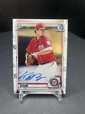 2020 Bowman Chrome Tyler Dyson Prospect Autograph Auto #CPA-TDY ...