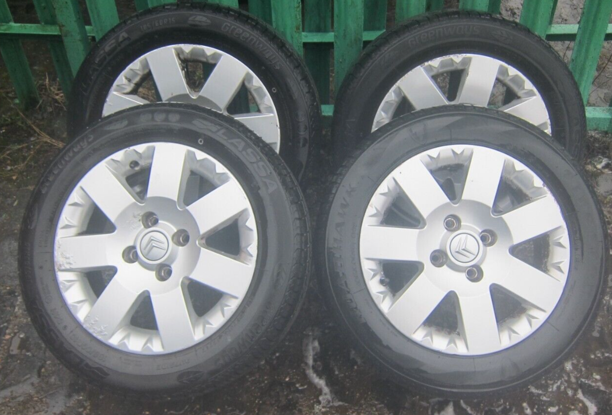 citroen c3 Alloy wheels and tyres 1856015 eBay