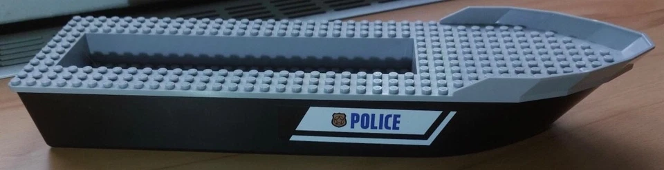 Lego Polizeiboot aus Set 60129, Gebraucht, kann schwimmen - Bild 4 von 4