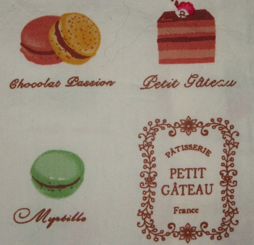 French Patisserie Tin Of Vintage Buttons Gem