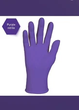 Halyard Kimtech PURPLE NITRILE Exam Gloves XL Case of 900 Medical EMS Lab #55084