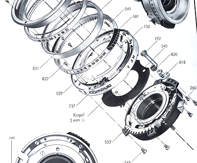 Compur Part 1110-034-818 Adjusting Plate - Synchro 00-MXV | eBay