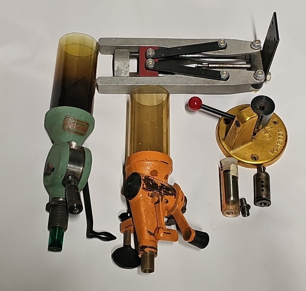 Lot Of Reloading Tools Mixed Parts Redding Powder Measure Forster Lyman Gunsmith eBay