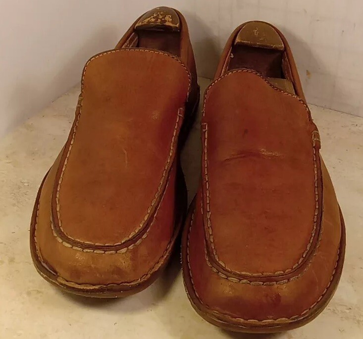 Born Opanka handcrafted construction Moc Loafer men brown 