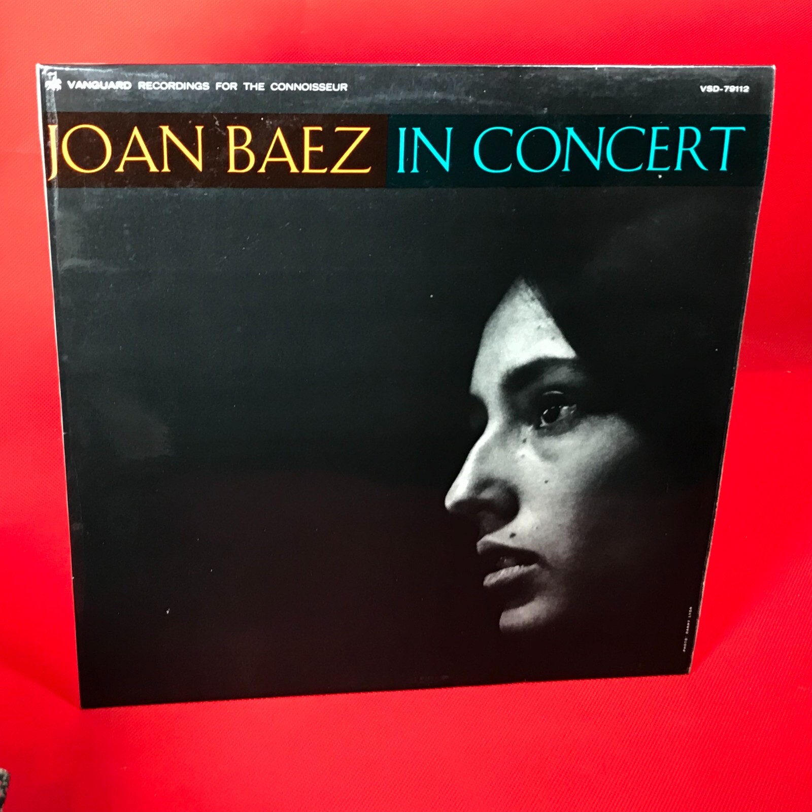 JOAN BAEZ In Concert 1969 UK vinyl LP live Babe, I'm Gonna Leave You