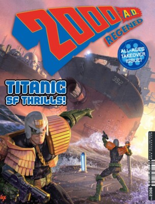 2000AD PROG 2306 REGENED  2nd NOV 2022  REBELLION  N/M  CADET DREDD