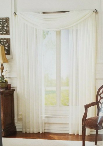 2 pc Peri Serenade Ivoy Pole Top Panels (1 Pair) 100" x 84" NIP - Picture 4 of 10