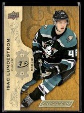 2019-20 Upper Deck Engrained Isac Lundestrom Auto /299 #68 H3R2D