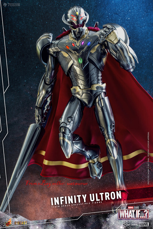 Perfect Hot Toys 1/6 Tms063 What If? Infinity Ultron In Stock