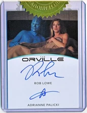 The Orville Season 1 Rob Lowe & Adrianne Palicki Dual Autograph Incentive #NNO