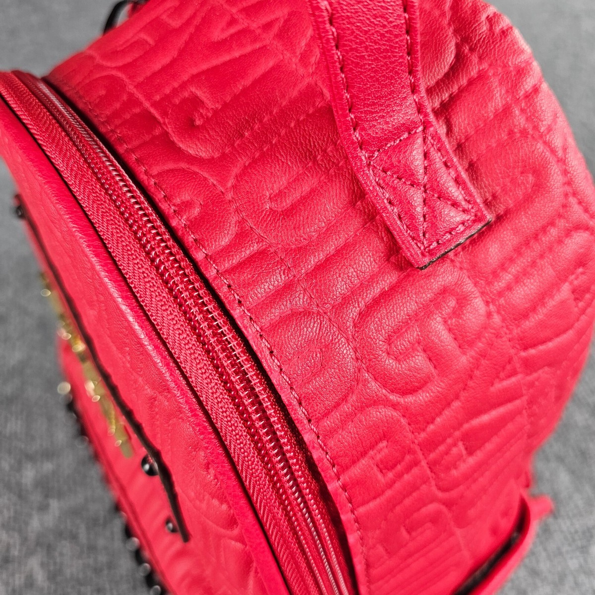 Juicy Couture Track Star Mid Backpack NWT Juicy Couture Red Crimson Quilted Track Star Mid  main image 2