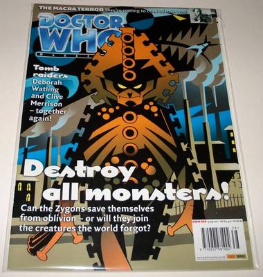DOCTOR WHO MAGAZINE # 308 (September 2001) VFN  Zygon cover