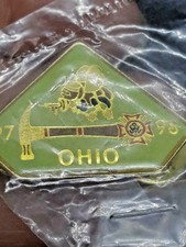 VFW Ohio Seebee Hammer 97-98 Lapel Pin Veterans of Foreign Wars NEW ~ Ships FREE