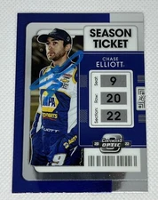 2022 Chronicles Racing Chase Elliot Contenders Optic Ip / In Person Auto #9 