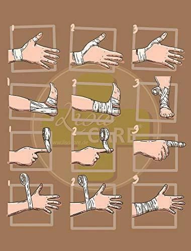 LisaCare Fingerpflaster selbsthaftend - Farbauswahl - 4 Rollen á 2,5cm x 4,5m - Bild 7 von 13