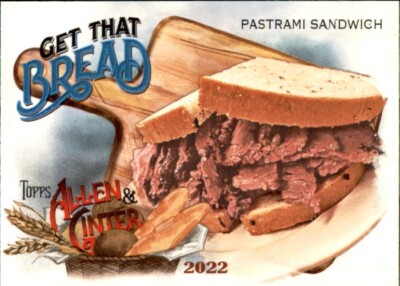 2022 Topps Allen and Ginter Get That Bread Insert - Pick Your Card