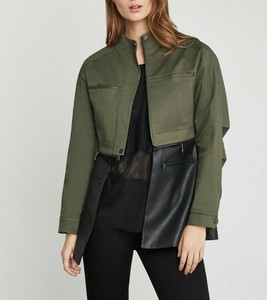 bcbg olive green jacket