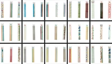 Mrs. Grossman Design Lines 12" Sticker Sheets UPick from Various Themes Colors