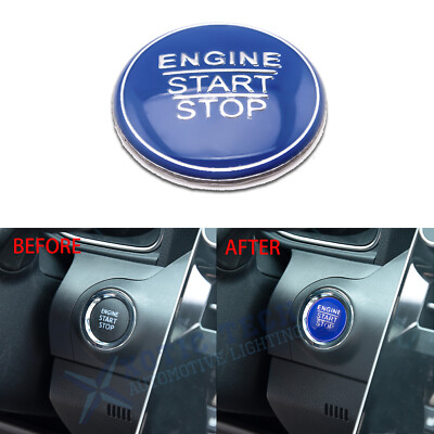 1x Car Engine Start-Stop Button Trim Cap Cover Decor For Lexus IS250 IS350 GS350