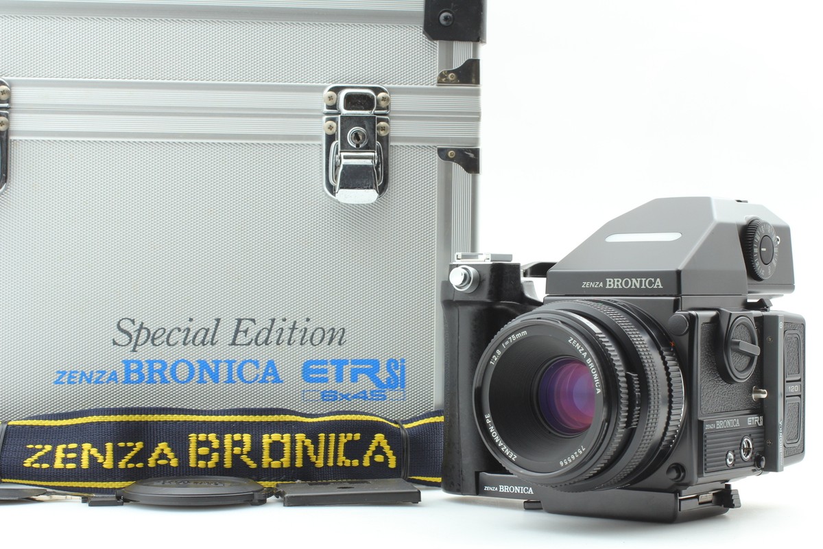 BRONICA ETR SI　 6×4.5 交換レンズ3点付 BRONICA ETR SI 6×4.5 交換レンズ3点付 BRONICA ETR-Si