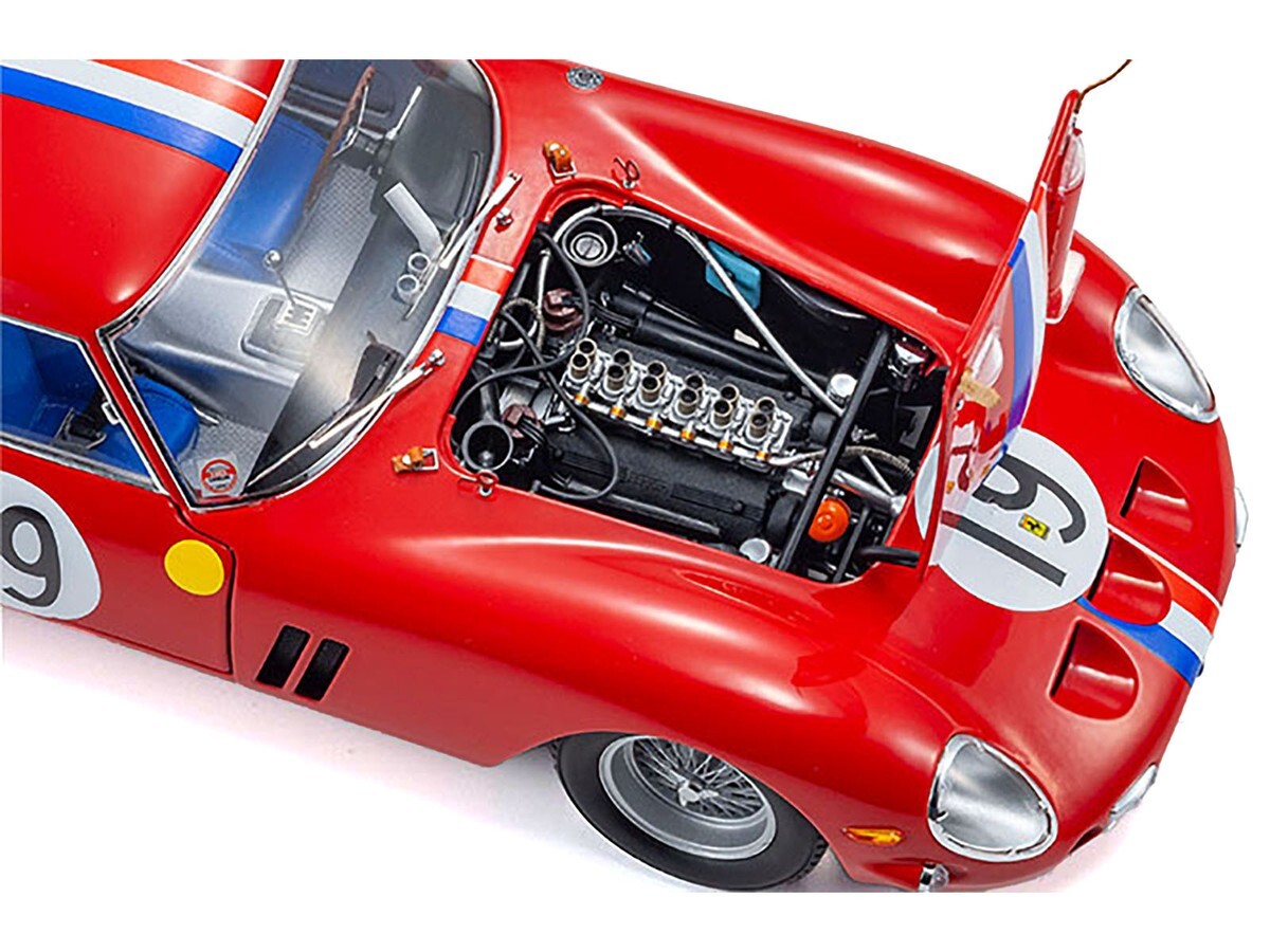 FERRARI 250 GTO #19 2ND PLACE 24H LE MANS 1962 1/18 DIECAST FERRARI 250 GTO #19 2ND PLACE 24H LE MANS 1962 1/18 DIECAST