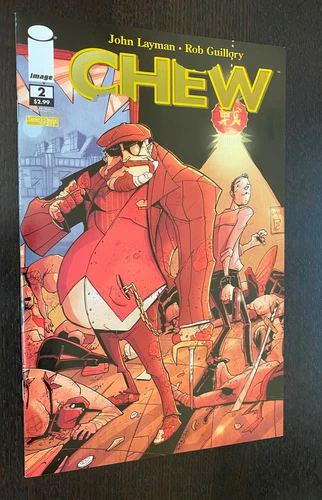 CHEW #2 (Image Comics 2009) -- 2nd Printing VARIANT -- NM- Or Better
