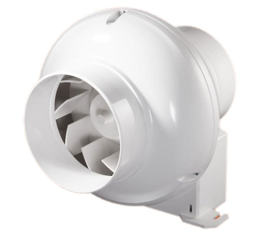CENTRIFUGAL INLINE FAN 100/4"" DUCT EXTRACTOR FAN