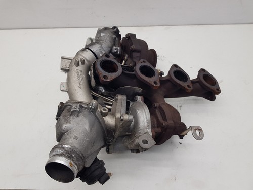2020 BMW X2 F39 2.0 DIESEL TWIN TURBO CHARGER OEM 8591188 8584199 0280751050 - Picture 6 of 11