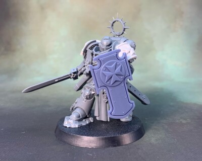 Tower Shield Cross C Left - compatible w 40k black templars Primaris stormshield