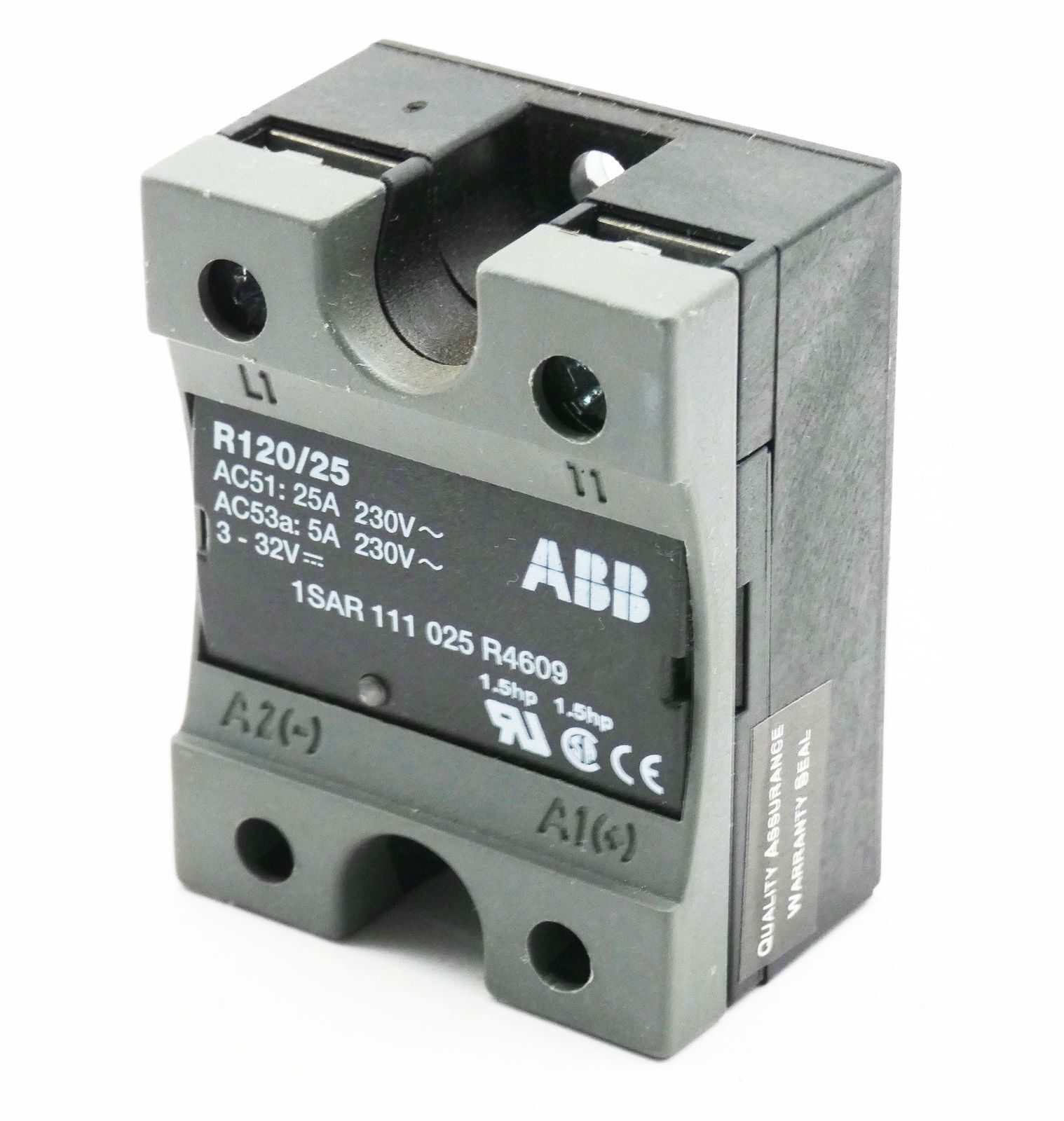 ABB R120/25 1SAR 111 025 R4609 1SAR111025R4609 Solid State Relay -used-