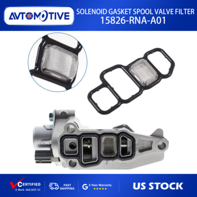 15826-RNA-A01 Solenoid Gasket Spool Valve Filter For Honda Civic VTEC 06-14