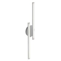Briloner Urban Led Deckenleuchte 2-Flammig Metall-Kunststoff Aluminiumfarbig