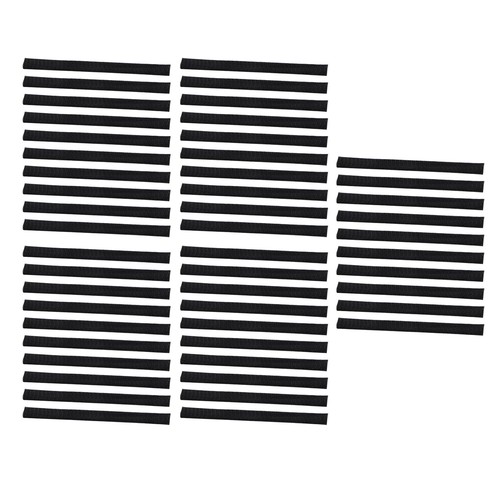 Paquete de 50 protectores de malla para brochas de maquillaje protectores de malla de brocha cosmética F - Imagen 3 de 15