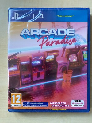 Arcade Paradise Neu und Sealed Playstation PS4 / PS5