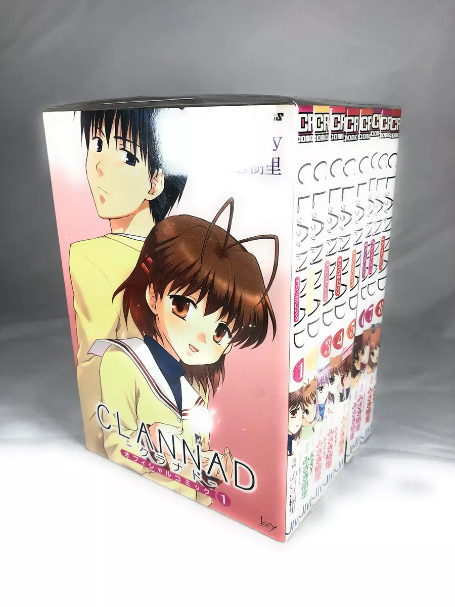 CLANNAD Japanese 1-8 Complete Full set Comics Manga