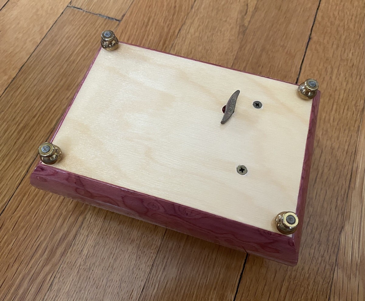 イタリア家具 象嵌細工 花柄 木製蓋付きボックス 小物入れ 宝箱 バラ