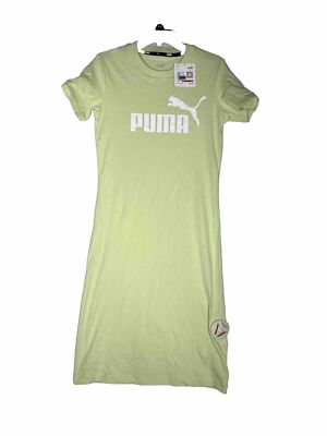 PUMA Women's Essentials Slim Fit Tee Dress Size XS Green | eBay PUMA Women's Essentials Slim Fit Tee Dress Size XS Green | eBay