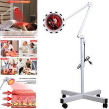 275W Infrared Therapy Heat Lamp Health Body Pain Relief Physiotherapy Red Light.