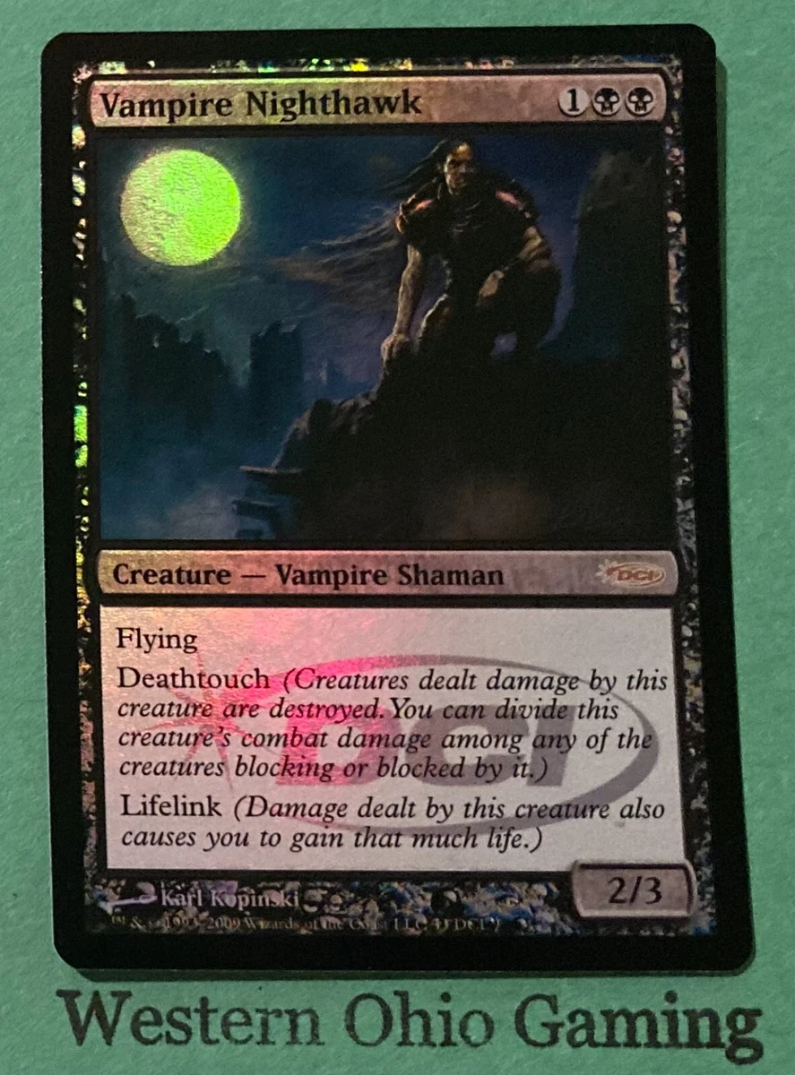 Magic The Gathering Vampire Nighthawk #33 DCI Promo Foil USED MTG | eBay