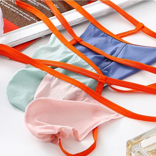 Mens G-String Bikini Briefs Thong Pouch Panties Micro Bikini T-back Underwear - Picture 5 of 25