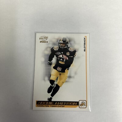 2003 Pacific CFL - #39 Archie Amerson (RC)