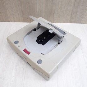 Sega Saturn Console Japanese White Bundle with Virtua Gun & 1 Controller