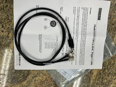 s Keithley 8503 - Trigger Link Kabel, DIN-zu-Dual BNC 3,2 Fuß - Bild 1 von 4