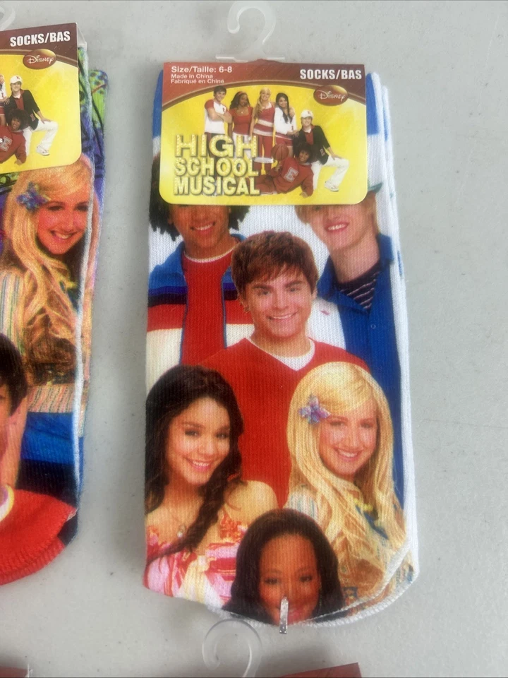 Juego de 6 calcetines High School Musical - Gabriela talla 6-8 niños Foto 4 de 4