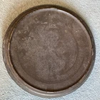12" #10 Cast Iron Lid for Dutch Oven Plain, Griswold? Wagner?