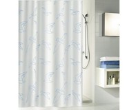 Duschvorhang Kleine Wolke Birdie Weiß Textil 180 X 200 Cm