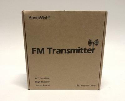 CZE05B FM Black with Antenna Mini Radio Transmitter Stereo Station